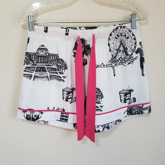 KATIE KIME Texas Fair Print Short Pajama Set - Picture 4 of 12